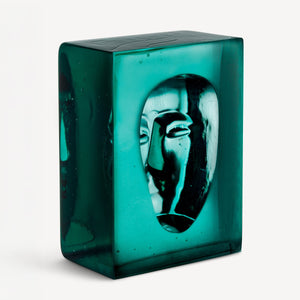 Kosta Boda Azur Man Petrol