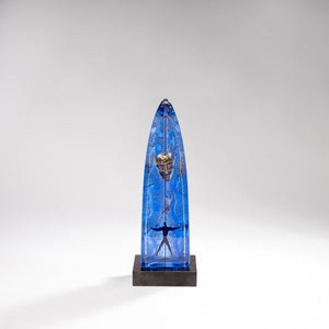 Kosta Boda Open Arms LD-300 - Glass Art Sculpture