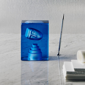 Kosta Boda Azur Dream Blue - Glass Art Sculpture