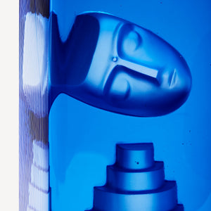 Kosta Boda Azur Dream Blue - Glass Art Sculpture