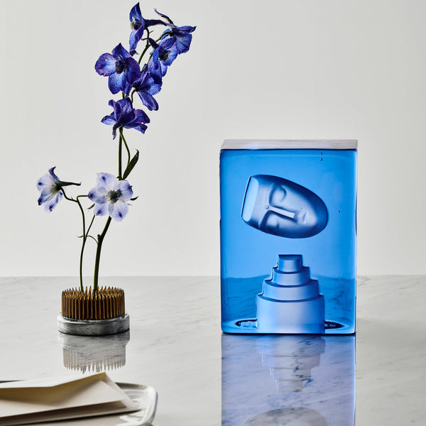 Load image into Gallery viewer, Kosta Boda Azur Dream Blue - Glass Art Sculpture

