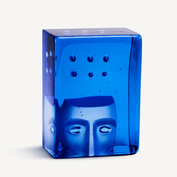 Load image into Gallery viewer, Kosta Boda Azur Think Blue - Glass Art Sculpture
