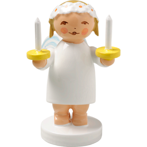 Wendt & Kuhn Goodwill Angel with two Candles