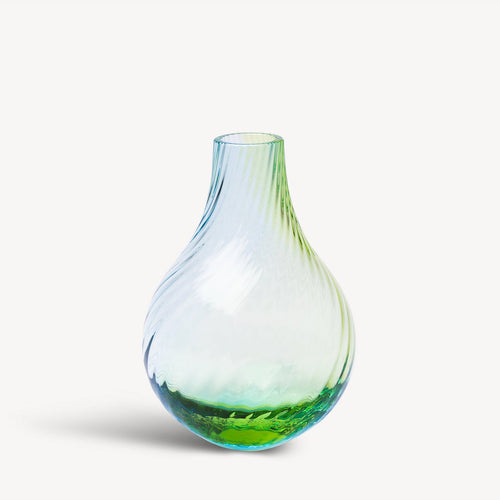 Kosta Boda Iris Vase Blue/Green