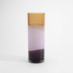Kosta Boda Landscape Vase Beige Purple ED-10