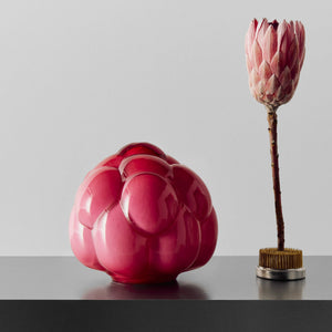 Kosta Boda Berry Tales Blush - Glass Art Sculpture