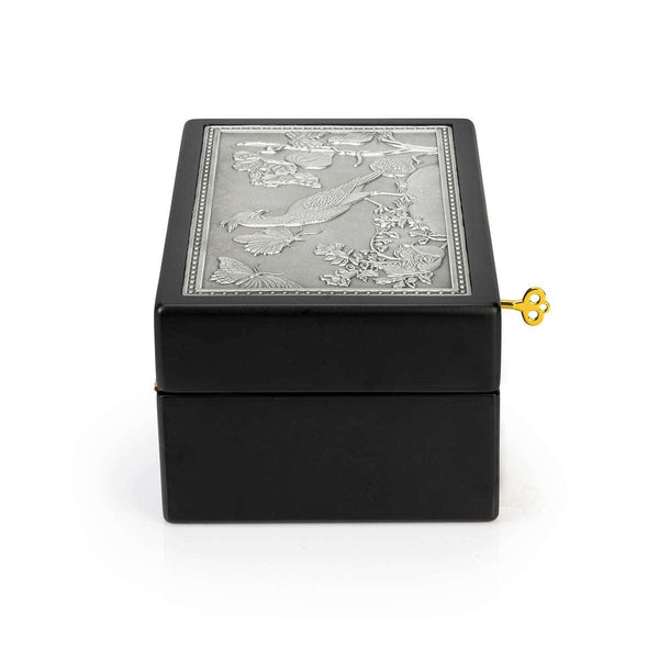 Load image into Gallery viewer, Royal Selangor Merian Black Jewellery Box
