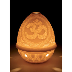 Lladro Om Lithophane - Votive