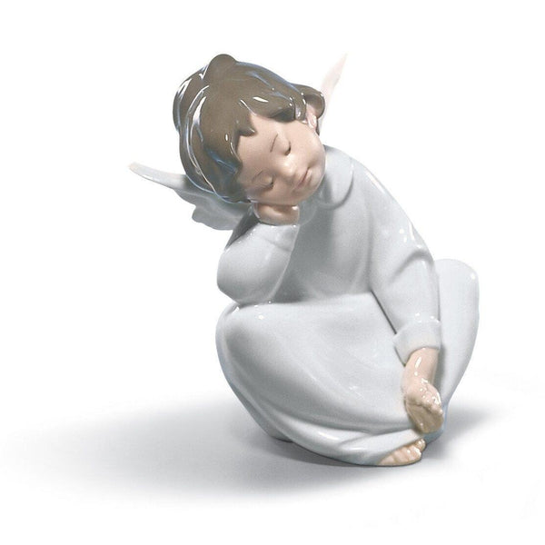 Load image into Gallery viewer, Lladro Angel Dreaming Figurine
