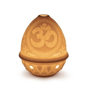 Lladro Om Lithophane - Votive