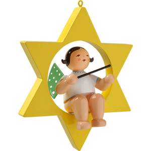 Wendt & Kuhn Angel with Baton, in Star Figurine