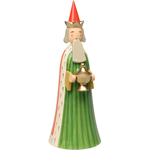 Wendt & Kuhn King Balthasar, Standing, with Cloak Figurine