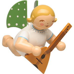 Wendt & Kuhn Angel with Balalaika, Suspended Figurine