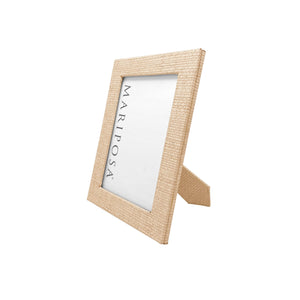 Mariposa Coconut Grove Faux Grasscloth 5x7 Frame
