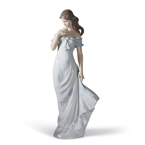 Load image into Gallery viewer, Lladro A Flower's Whisper Woman Figurine
