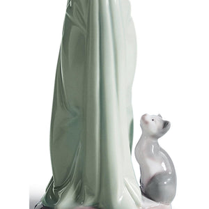 Lladro Don't Forget Me Girl Figurine