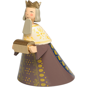 Wendt & Kuhn King Melchior, Standing, with Cloak Figurine