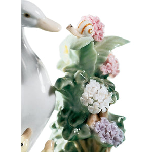 Lladro How Do You Do Duck Figurine
