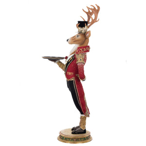 Katherine's Collection Christmas Ball Reindeer Butler 48-Inch