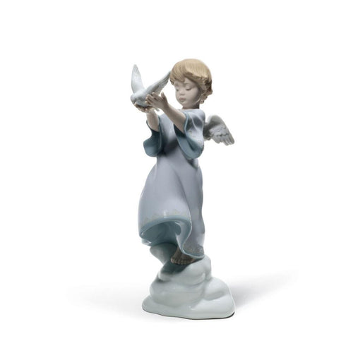 Lladro Peace On Earth Angel Figurine