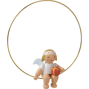 Wendt & Kuhn Christmas Tree Angel in Ring, with Ball Figurine