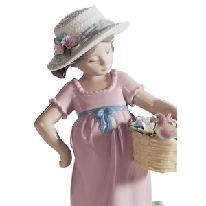 Lladro You'Re So Cute! Girl Figurine