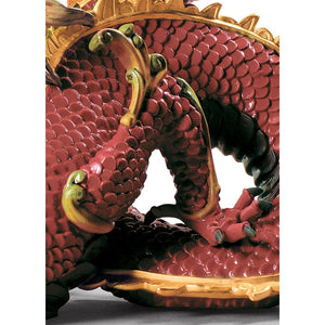 Lladro Majestic Dragon Sculpture