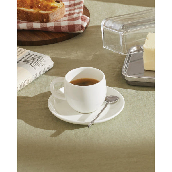 Load image into Gallery viewer, Alessi All-Time Saucer For Mocha Cup, Set of 4
