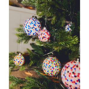 Alessi Proust Set Of 3 Christmas Baubles