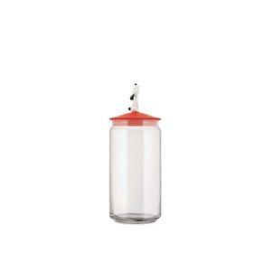 Alessi Lula For Dog Food Red Orange