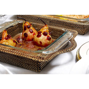 Calaisio Square Baker Basket with Anchor, 1QT