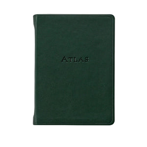Graphic Image The Traveler's Atlas - Leather Book - Green