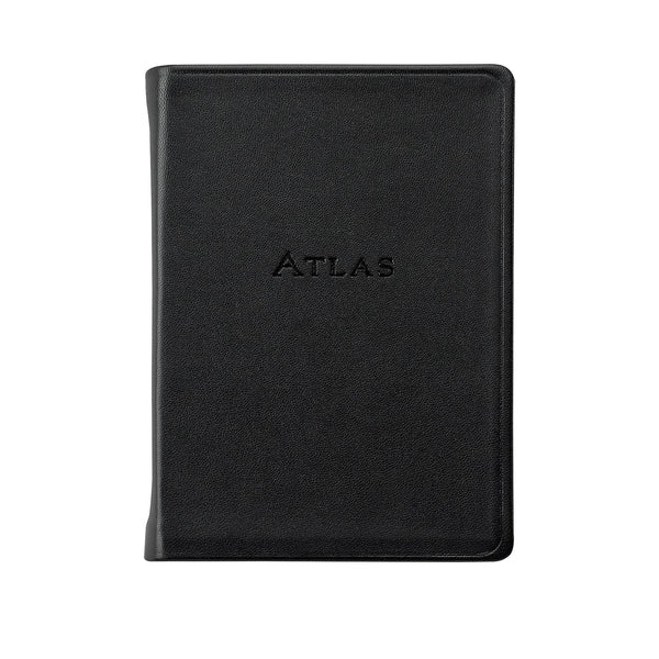 Load image into Gallery viewer, Graphic Image The Traveler&#39;s Atlas - Leather Book - Black
