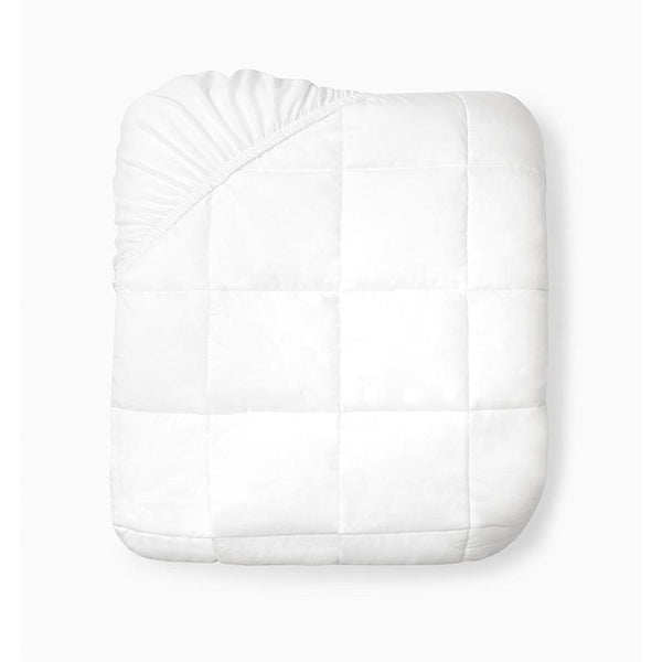 Load image into Gallery viewer, Sferra Arcadia - White - Mattress Pad
