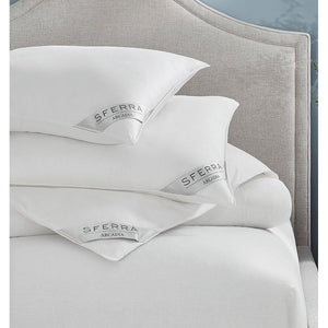 Sferra Arcadia Firm Pillow - White
