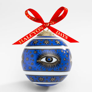 Halcyon Days Evil Eye 3" - Bauble Christmas Ornament