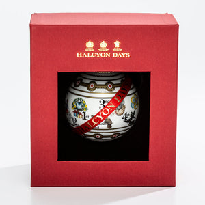 Halcyon Days The Twelve Days of Christmas - Bauble Christmas Ornament