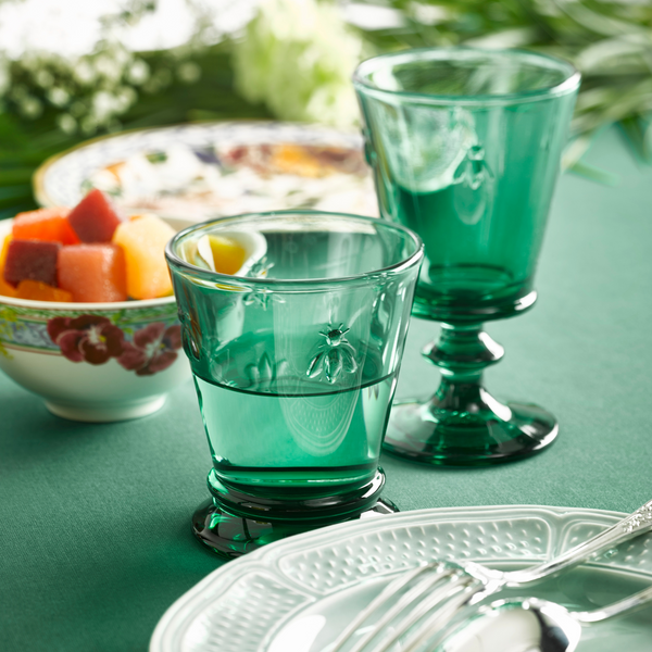 Load image into Gallery viewer, La Rochere Bee Wine Glass Emerald - Set of 6
