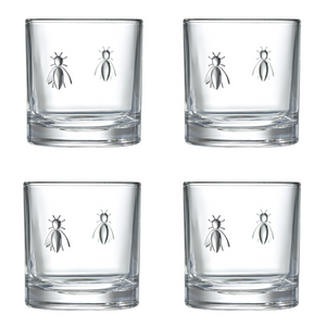 La Rochere Bee Whisky Glass Gift Set - Set of 4