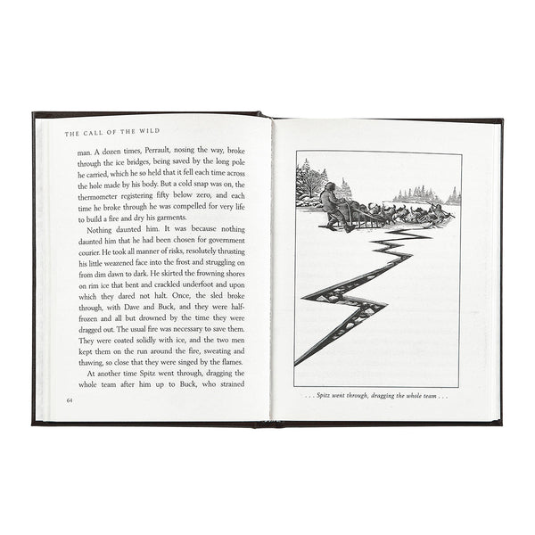 Load image into Gallery viewer, Graphic Image Call Of The Wild - Leather Book
