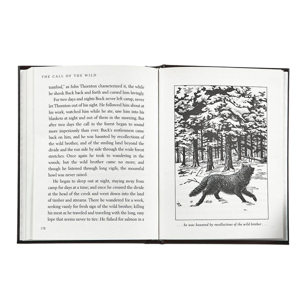 Load image into Gallery viewer, Graphic Image Call Of The Wild - Leather Book
