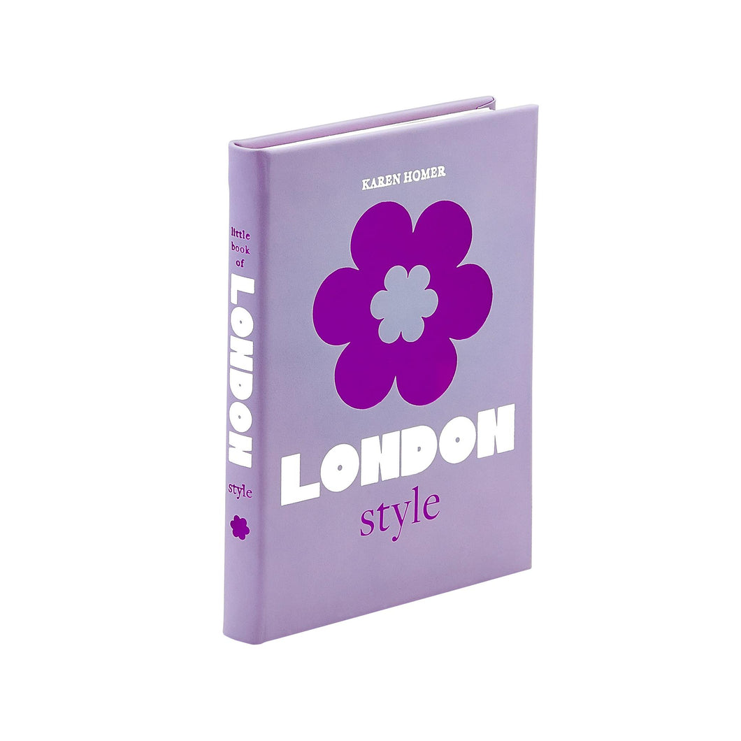 Graphic Image Little Book of London Style - Leather Book