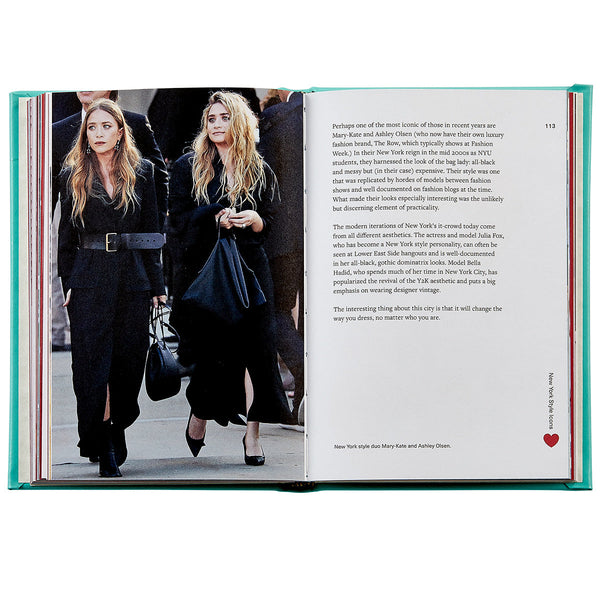 Load image into Gallery viewer, Graphic Image Little Book of New York Style - Leather Book
