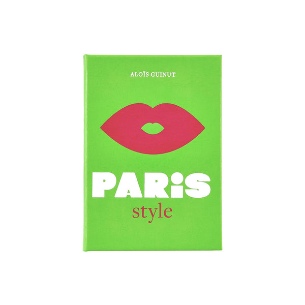 Load image into Gallery viewer, Graphic Image Little Book of Paris Style - Leather Book

