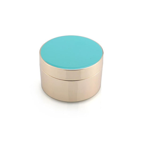 Load image into Gallery viewer, Addison Ross Blue &amp; Gold Trinket Pot
