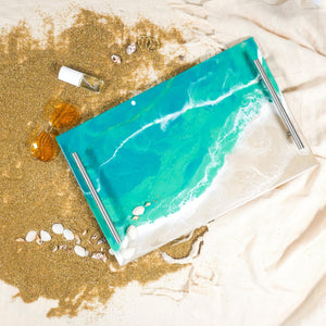 Lynn & Liana 12x18 Acrylic Tray Caribbean Blue
