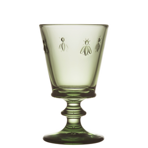 La Rochere Bee Wine Glass Olive Green - Set of 6