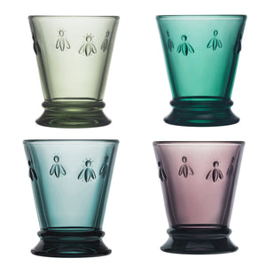 La Rochere Bee Tumblers - Assorted Colors Set of 4