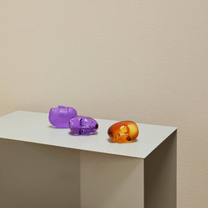 Kosta Boda Brains You Made My Day - Glass Art Sculpture