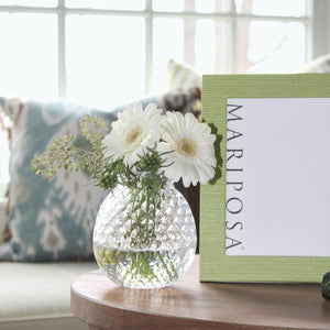 Mariposa Palma Faux Grasscloth 5x7 Frame